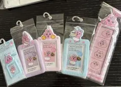 おぱんちゅうさぎフォトキーホルダー5点セット