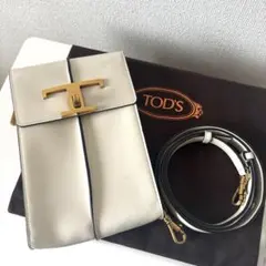 TOD'S トッズ T タイムレス ショルダーバッグ スマホショルダーのサムネイル