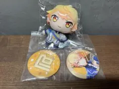 プロセカ　SEGAラッキーくじ　天馬司　ぷちぬい、缶バッジセット