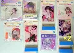 一番くじ　ホロライブ　ミニアートボード賞他　9点セット　まとめ売り