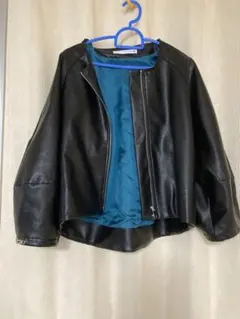 フェイクレザージャケット