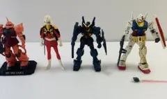 ガンダム フィギュア 4体セット MS-06S ZAKU シャア専用ザク
