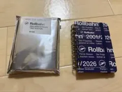 Rollbahn ロルバーン 25周年記念 ノート 100 40 タイポグラフィ