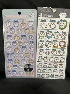 ボンボンドロップシール　ちいかわ　4サイズステッカー　ハチワレ