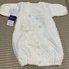 babbun バブーン 2way カバーオール 日本製　黄色綿100%