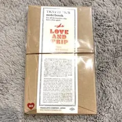 【新品未開封】トラベラーズノート Love and trip レギュラーサイズ⭐︎