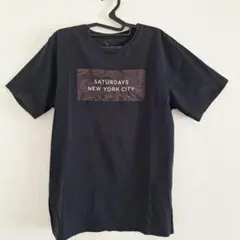 【SATURDAYS NEW YORK CITY】 Tシャツ 黒　Mサイズ