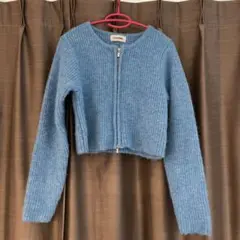 チャオパニック　ダブルファスナー　ニット