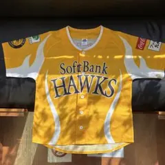 福岡ソフトバンクホークス ユニフォーム イエローサイズスモール