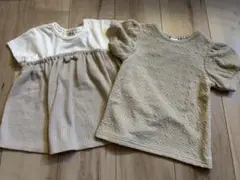 未使用半袖Tシャツ2枚セット 100cm