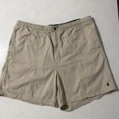 ポロ・ラルフ・ローレン ベージュ短パン　XLサイズ