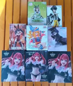 着せ恋　遊戯王　デート・ア・ライブ　ブリーチ　ウマ娘　プライズフィギュア　８点