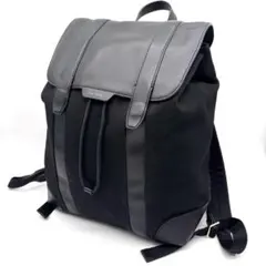 ✨美品✨ポールスミス　リュック　フラップ　レザー　キャンパス　大容量