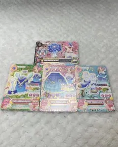アイカツカード4枚セット 北大路さくら　AuroraFantasy
