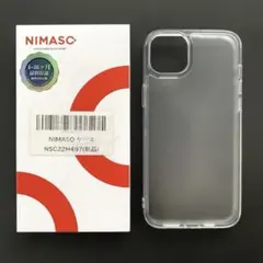 ●NIMASO iPhone14Plus ケース 半透明 NSC22H497