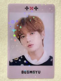 ボムギュ　クリアトレカ　ホログラム　TXT GBGB weverse特典