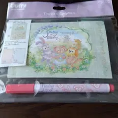 ディズニー　ダッフィー　スプリングインブルーム　ポストカード