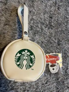 【新品　未使用】スターバックス コインケース ホワイト　シール付き！