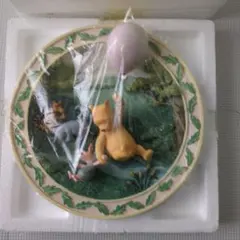 ｟限定品｠ディズニー くまのプーさん 3Dレリーフプレート （絵皿）