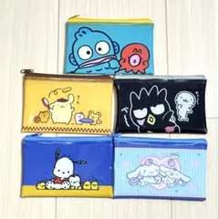 ダイソー　サンリオ　フラットポーチ