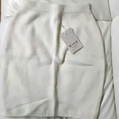 【新品、未使用】WISH タイトミニスカート ホワイト