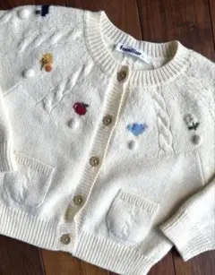 ファミリア★カーディガン 90サイズ