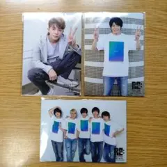 King&Prince＊オリジナルフォトセット3種＊L＆ Re:Sense