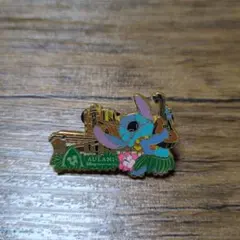 ディズニーAULANI スティッチ ピンバッジ