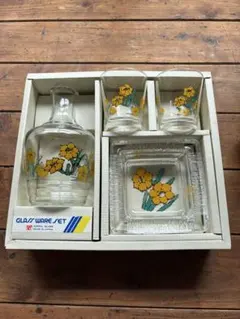 石塚硝子ADERIA アデリア　レトロ　セット　昭和　アンティーク　ビンテージ