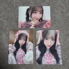 CUTIESTREET桜庭遥花トレカ3枚セット