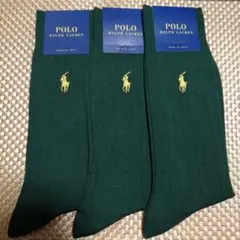 Polo Ralph Lauren ソックス 25～27cm ダークグリーン