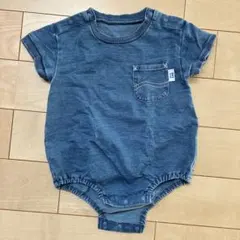 Buddy Lee ブルー デニムロンパース 70cm