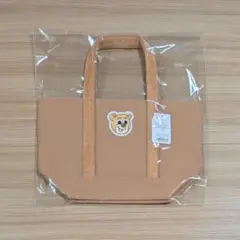 未開封 リニューアル版 オールドテディ ワッペントートバッグ ベージュ