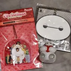 ベイマックス アクリルキーホルダー クリスマス　ソフビ