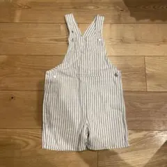 ZARA ZARAKIDS ストライプオーバーオール 3-4y