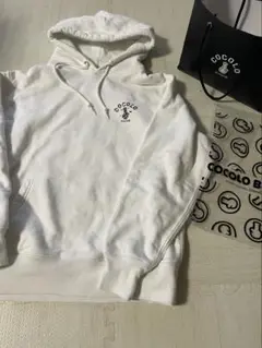 COCOLOBLAND ホワイト パーカー Mサイズ