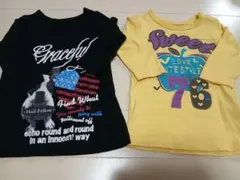 黒と黄色のTシャツセット