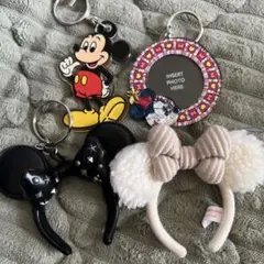 ミッキーマウス アクリルキーホルダー セット