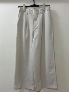 anyＦＡＭ　ワイドパンツ　ホワイト