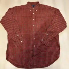 90s ラルフローレン BLAKE 2XL相当 BD長袖シャツ ポニー