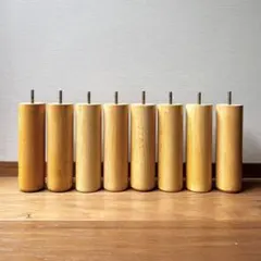 무지 료힌 무지 다리 겸용 매트리스 [구형 모델] 나무 다리 20cm 8개 세트