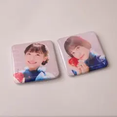 入場者特典 Canvas sessionV harmoe スクエア缶バッジ