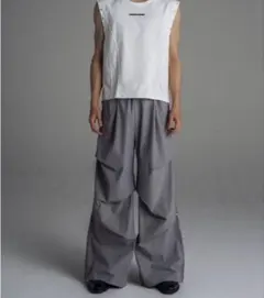 パンツ jentlouis Parachute Tuck Pants Jentlouis Parachute Tuck Pants Gray - メルカリ