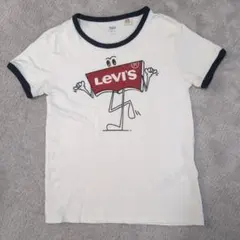 Levi's グラフィックTシャツ XS ホワイト/ネイビー