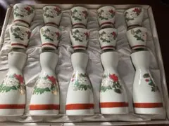 花柄徳利と杯セット