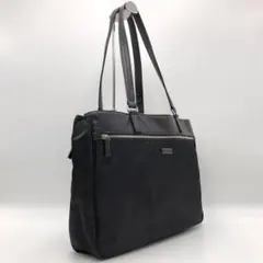 美品 トゥミ トートバッグ ビジネスバッグ A4サイズ収納可 ブラック レザーのサムネイル