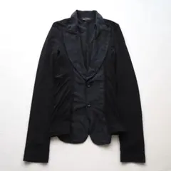 極美品 97AW⭐️コムデギャルソン テーラードジャケット ファー付 ブラック 2025年最新】COMME des GARCONS レディース テーラードジャケットの