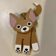 極美品！FOSSIL ドッグキーホルダー