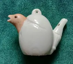 昭和レトロ　小鳥水笛　郷土玩具　鳥置物　磁器製 昭和レトロ 小鳥水笛 郷土玩具 鳥置物 磁器製 - メルカリ