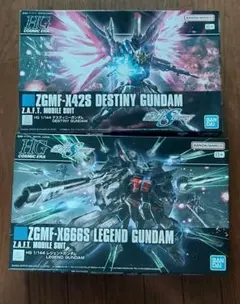 ガンプラ HG デスティニーガンダム レジェンドガンダム 2点セット